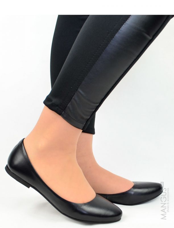 Черная балетка Classic