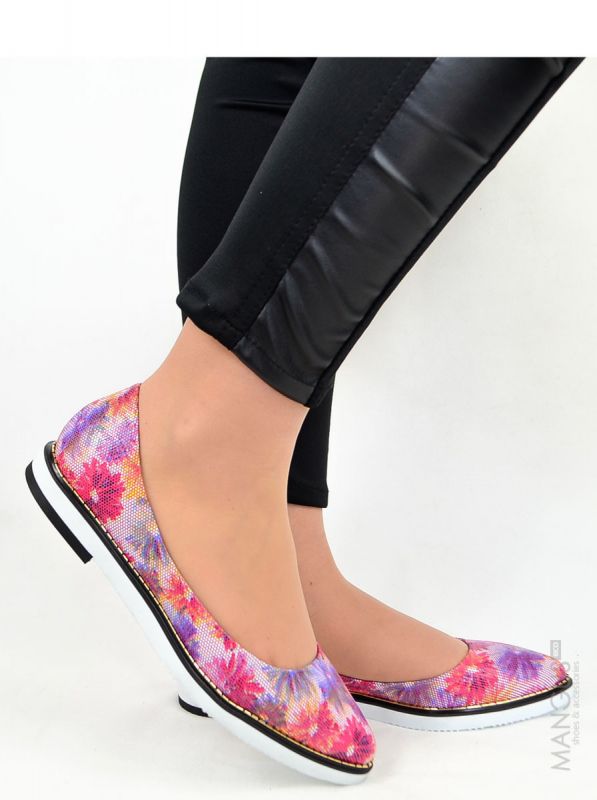 Жіноча балетка Flowers