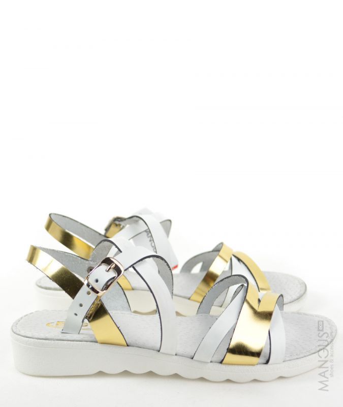 Сандалі жіночі White - Gold