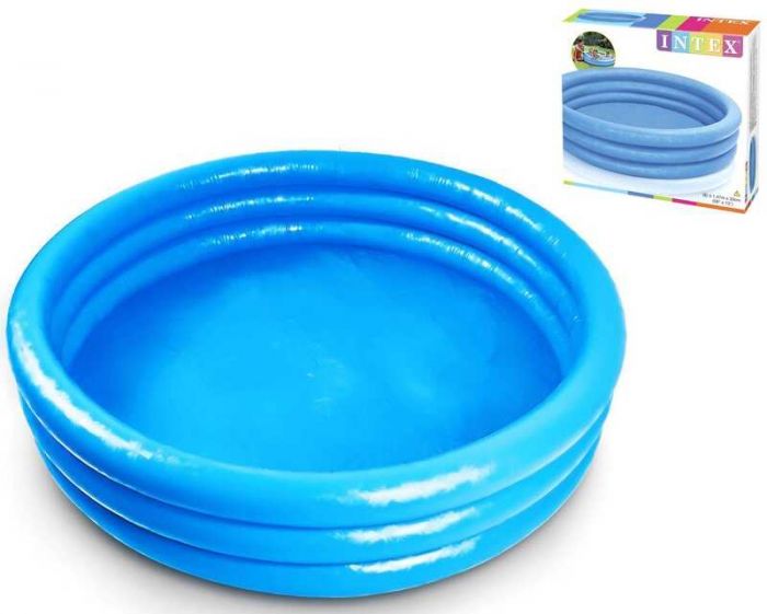 Intex Бассейн 58446 NP "Кристалл" (6) размером 168х38см, объем: 581л, вес: 2,1кг, от 3 лет.