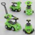 Автомобиль-толокарь JOY Зеленый (2027 - G) с родительской ручкой