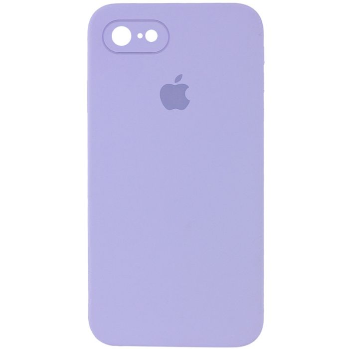 Чехол Silicone Case Square Full Camera Protective (AA) для Apple iPhone 7/8/SE (2020) (4.7")