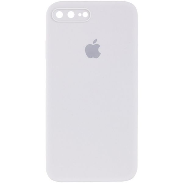 Чехол Silicone Case Square Full Camera Protective (AA) для Apple iPhone 7 plus/8 plus (5.5")