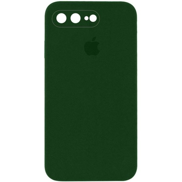 Чехол Silicone Case Square Full Camera Protective (AA) для Apple iPhone 7 plus/8 plus (5.5")
