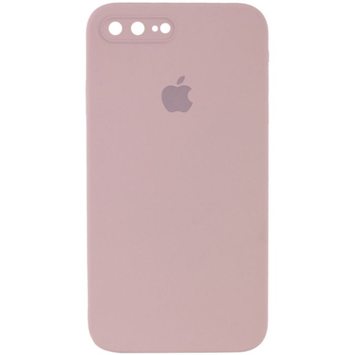 Чехол Silicone Case Square Full Camera Protective (AA) для Apple iPhone 7 plus/8 plus (5.5")