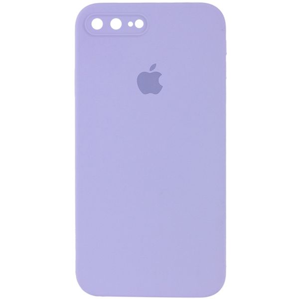 Чехол Silicone Case Square Full Camera Protective (AA) для Apple iPhone 7 plus/8 plus (5.5")