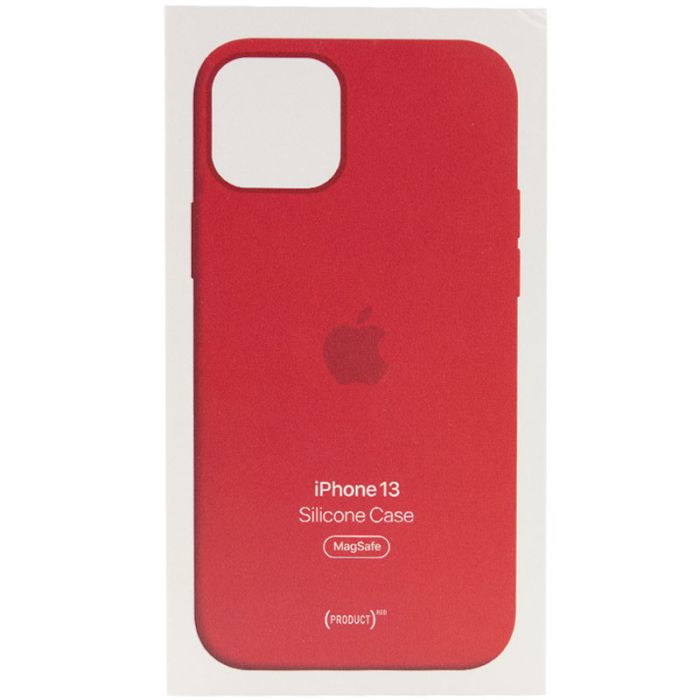 Чехол Silicone case (AAA) full with Magsafe and Animation для Apple iPhone 13 (6.1")