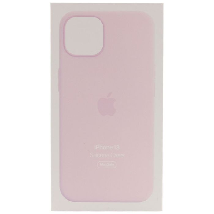 Чехол Silicone case (AAA) full with Magsafe and Animation для Apple iPhone 13 (6.1")