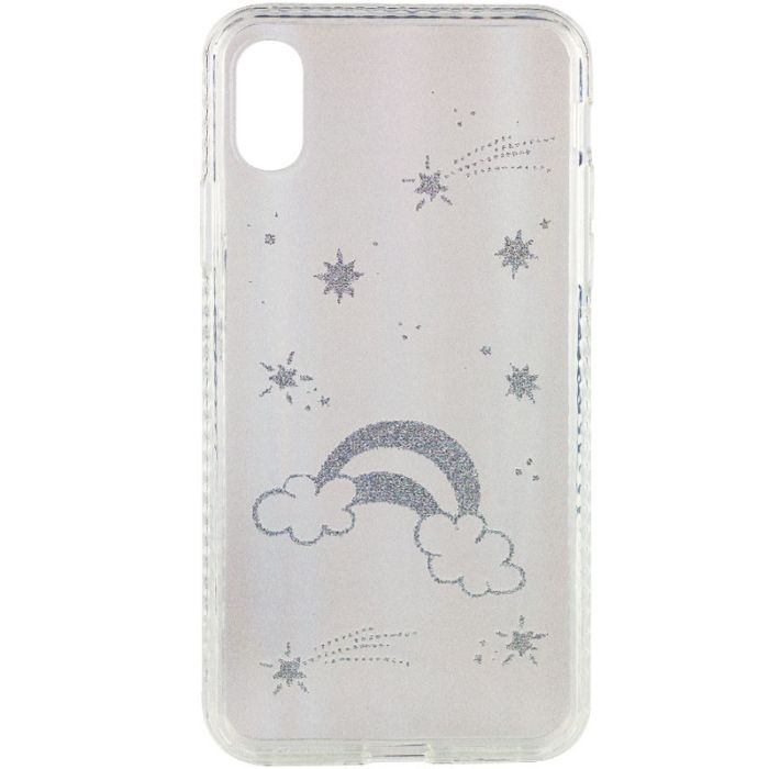 TPU+Glass чехол Aurora Space для Apple iPhone XS Max (6.5")