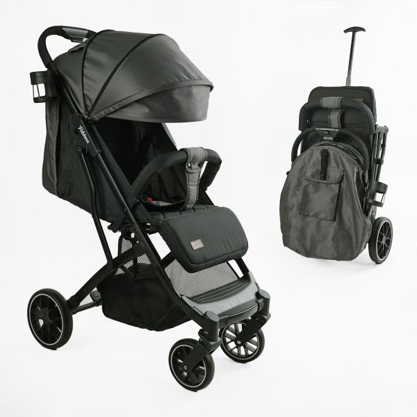 Коляска прогулочная детская "JOY" Fabiana (FB-76619) рама стальная, футкавер, подстаканник, телескопическая ручка