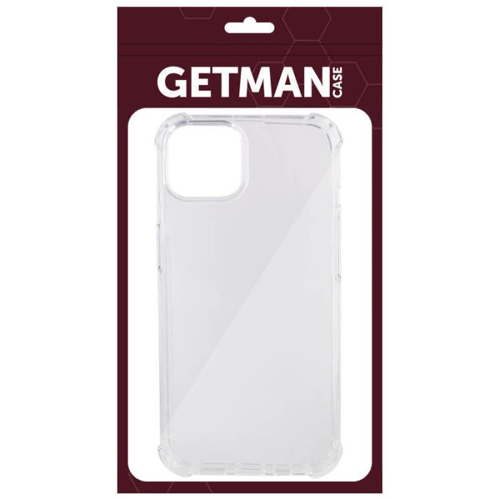 TPU чехол GETMAN Ease logo усиленные углы для Apple iPhone 14 (6.1")