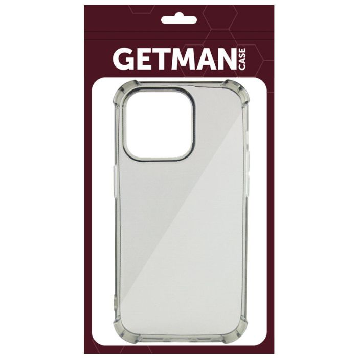 TPU чехол GETMAN Ease logo усиленные углы для Apple iPhone 14 Pro (6.1")