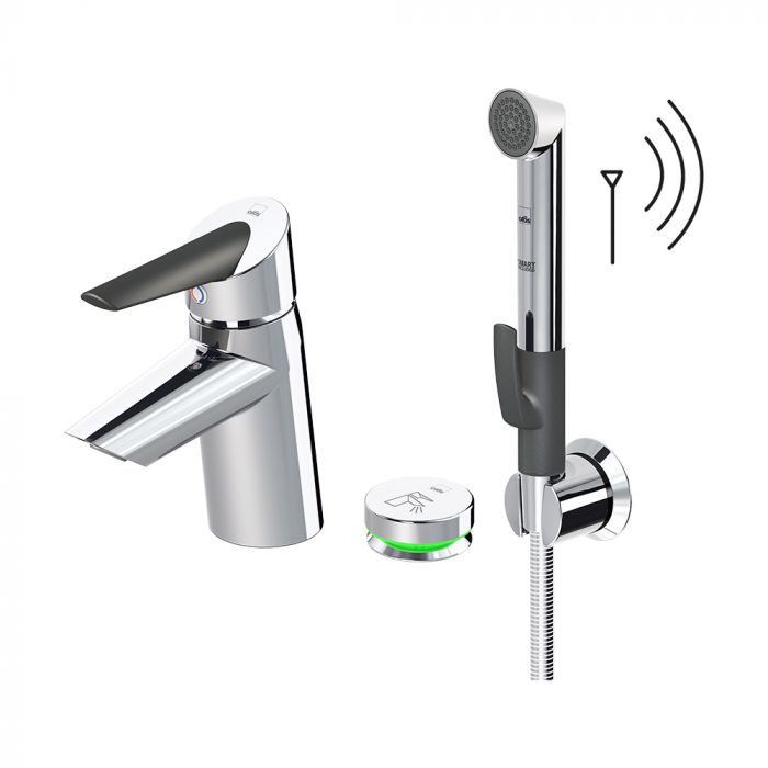 Смеситель для раковины термостатический с воронкой Oras Optima 2705F