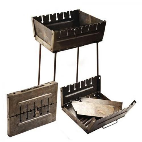 Мангал-чемодан на 6 шампуров КК-М6 (УК-М6)