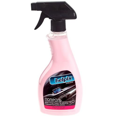 Полироль для пластика и винила HELPIX Professional 500мл распылитель (Клубника)