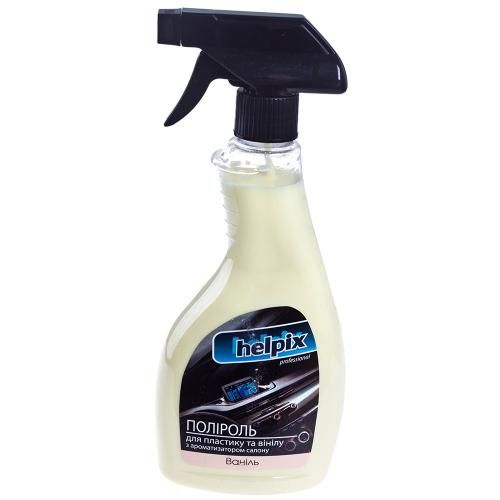 Полироль для пластика и винила HELPIX Professional 500мл распылитель (ВАНИЛЬ)
