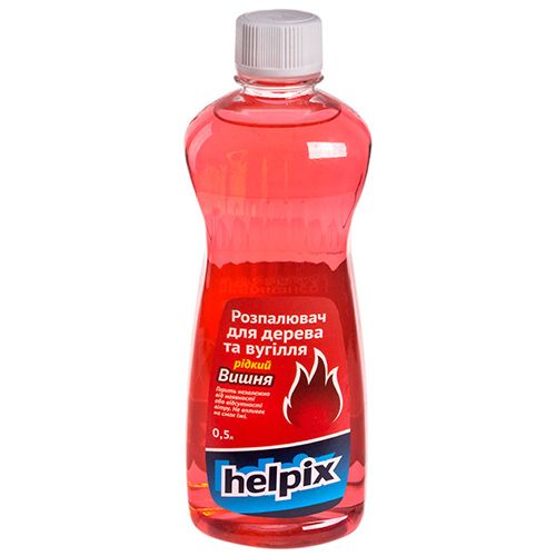 Разжигатель для дерева и угля HELPIX 500 мл (жидкий) ВИШНЯ (0056)