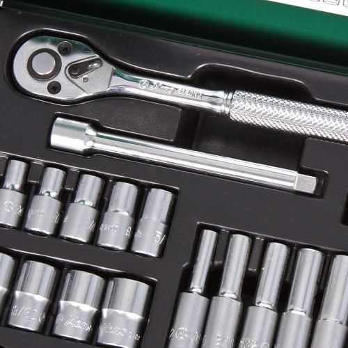 Набор торцевых головок 1/4", 4 -13 мм, 26 предм (2626M) 6 ган. HANS