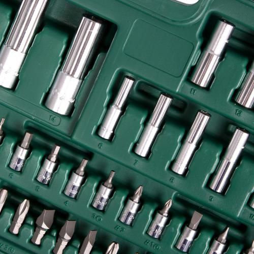 Набор торцов. головок профессиональный 1/4"DR4-14мм и 1/2"DR10-32 мм,94 предм(TK-94) HANS (TK-94)