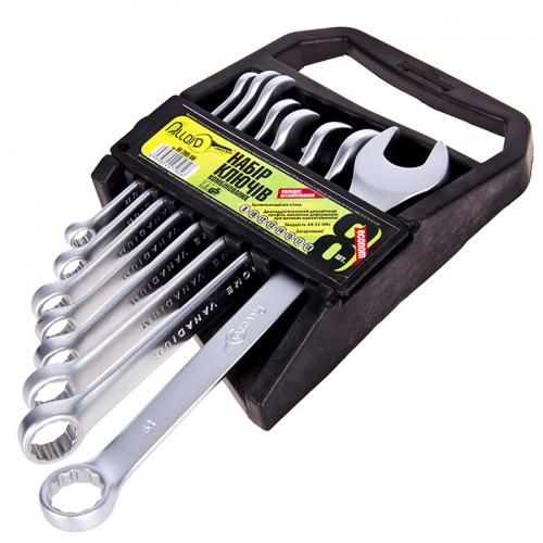 Набор комбинированных ключей. 8 предметов Alloid