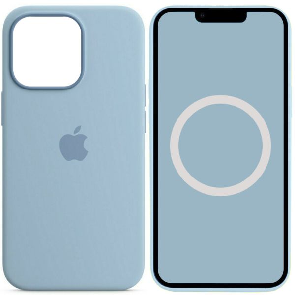 Чехол Silicone case (AAA) full with Magsafe and Animation для Apple iPhone 13 Pro (6.1")