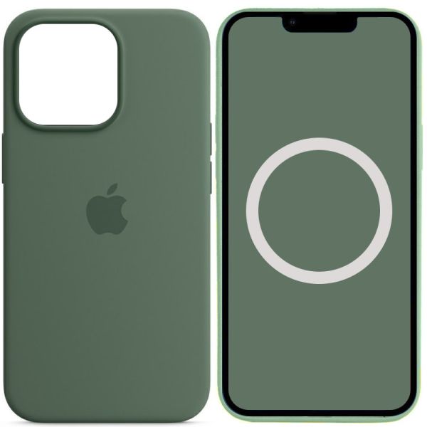 Чехол Silicone case (AAA) full with Magsafe and Animation для Apple iPhone 13 Pro (6.1")
