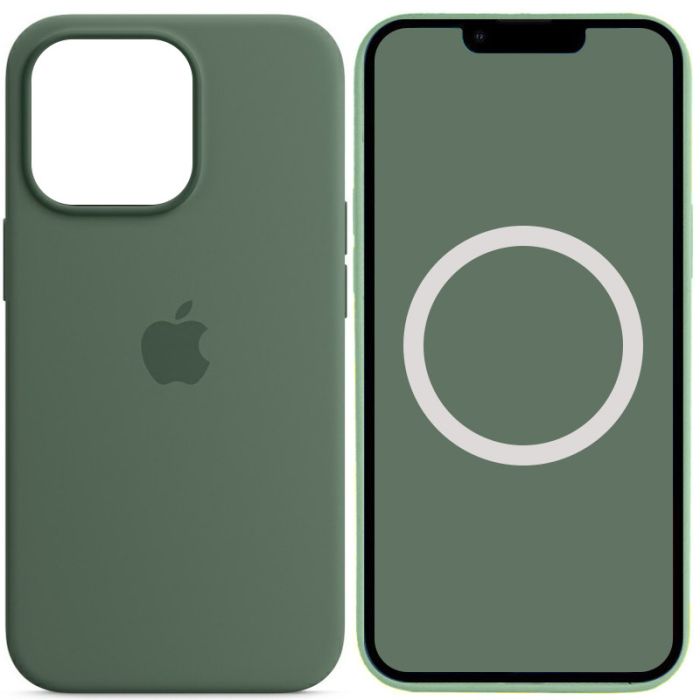 Чехол Silicone case (AAA) full with Magsafe and Animation для Apple iPhone 13 Pro (6.1")
