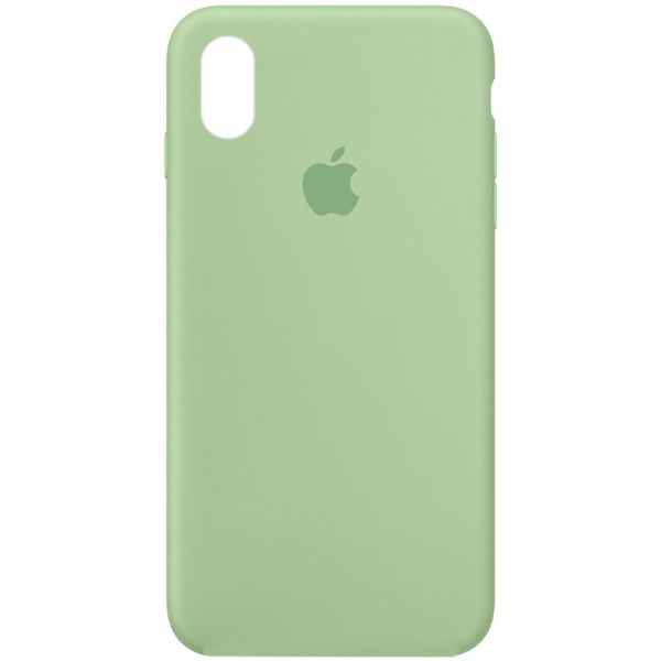 Чехол Silicone Case Full Protective (AA) для iPhone X (5.8") / XS (5.8")