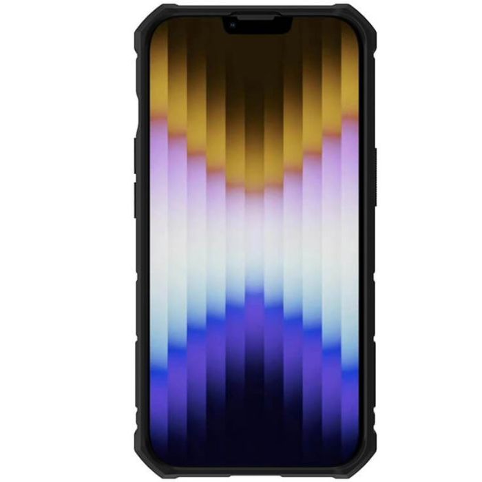 TPU+PC чехол Nillkin CamShield Armor Pro logo (шторка на камеру) для Apple iPhone 14 / 13 (6.1")
