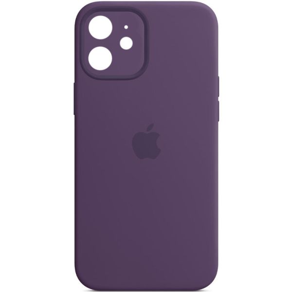 Чехол Silicone Case Full Camera Protective (AA) для Apple iPhone 12 (6.1")