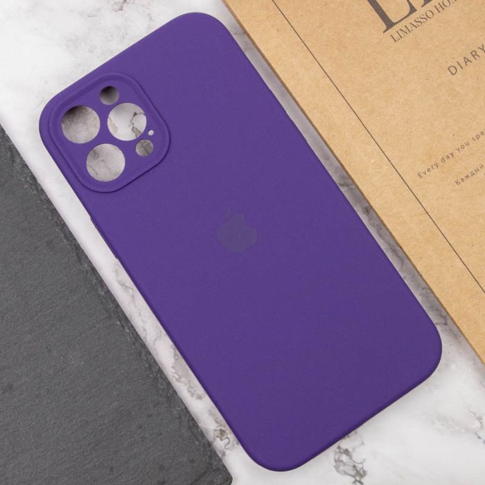 Чехол Silicone Case Full Camera Protective (AA) для Apple iPhone 12 Pro Max (6.7")