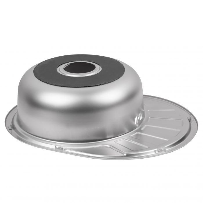 Кухонная мойка Lidz 5745 0,6мм Satin (LIDZ574506SAT)