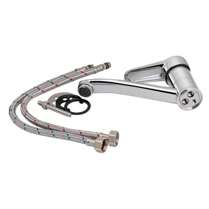 Смеситель для кухни Lidz (CRM) 14 34 002M 150 мм