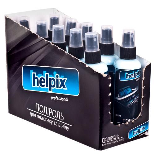 Полироль для пластика и винила HELPIX Professional 100мл распылитель