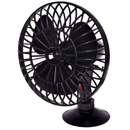 Вентилятор 5" ВН.12.531/HF-331 (HF-333) на присоску 12 В (з фіксатором положення)