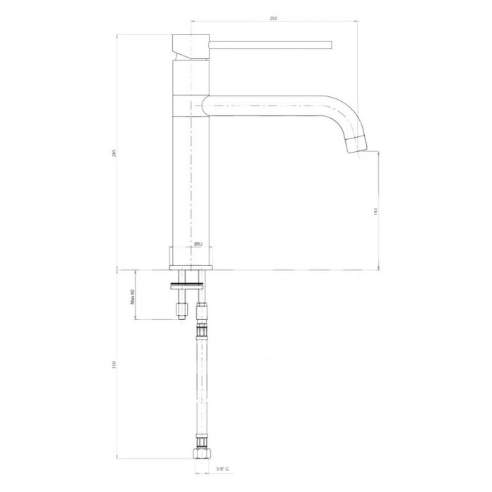 Смеситель для кухни Bianchi Style LVMSTY2000ACRM