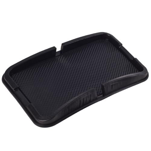 Коврик антискользящий на торпедо с бортиком (черный) 160х110х15 мм (02818)