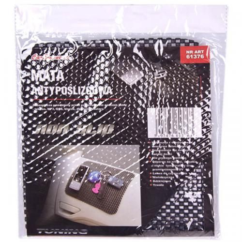 Коврик антискользящий на торпедо SLC-002 (черный) (20881)