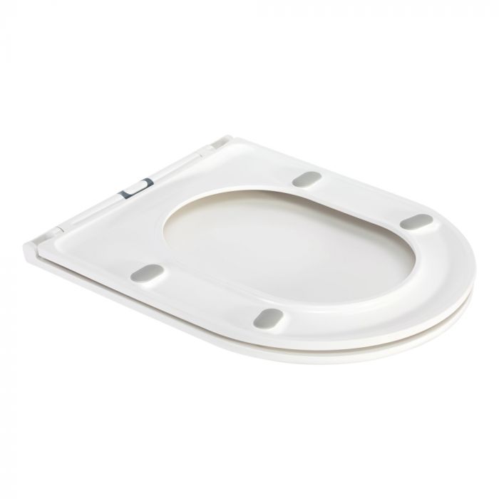 Унитаз подвесной Qtap Robin Mew безобедочный с сиденьем Soft-close QT1333046ENRW