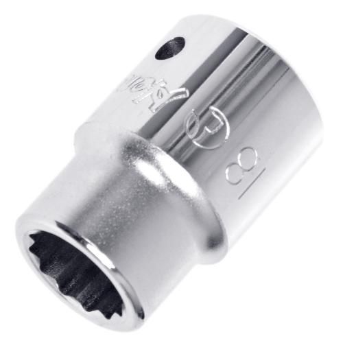 Торцевая головка 3/4"DR 12-г 18 мм (6402M18) HANS