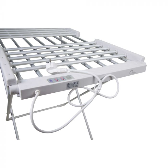 Сушилка для белья электрическая Qtap Breeze (SIL) 57702 с терморегулятором.