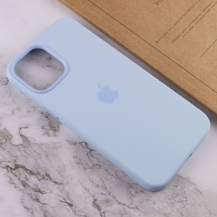 Чехол Silicone case (AAA) full with Magsafe and Animation для Apple iPhone 12 Pro Max (6.7")