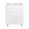 Комплект Qtap Albatross 605х825х460 White напольная тумба + раковина врезная QT0171TN600D3060CW