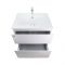 Комплект Qtap Albatross 605х725х460 White тумба подвесная+врезная раковина QT0172TP600D3060CW