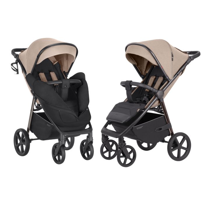 Детская Прогулочная коляска CARRELLO Bravo (CRL-5515 Ivory Beige) складная