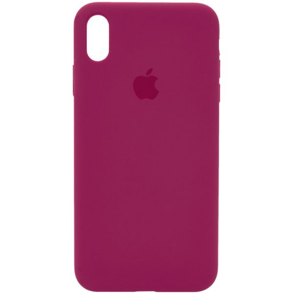 Чехол Silicone Case Full Protective (AA) для iPhone X (5.8") / XS (5.8")