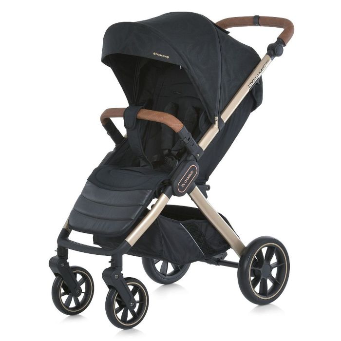 БЕСПЛАТНАЯ ДОСТАВКА Коляска прогулочная ME 1053G-2 DYNAMIC PRO Special Black