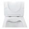 Унитаз подвесной Qtap Swan безобедочный с сиденьем Soft-close QT16335178W