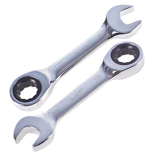 Ключ комбинированный трещоточный сокращенный 8 мм Alloid