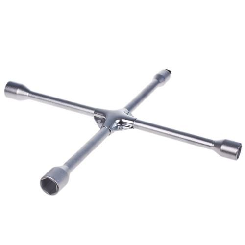 Ключ крест усилен, 17,19,21,22 мм с переходником под 1/2". HANS